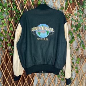 Vintage universal studios embroider 1990s lettermans jacket